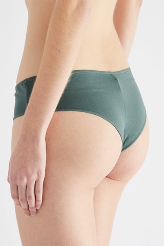 6 tangas - Vert et blanc
