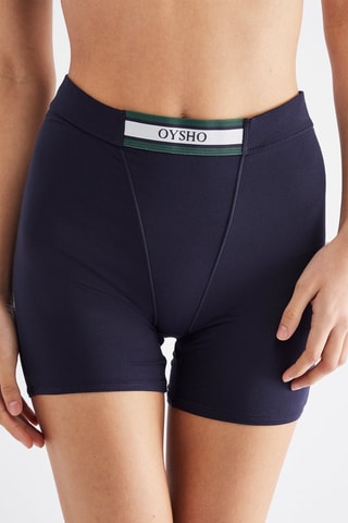 Shorty - Bleu marine et vert foncé