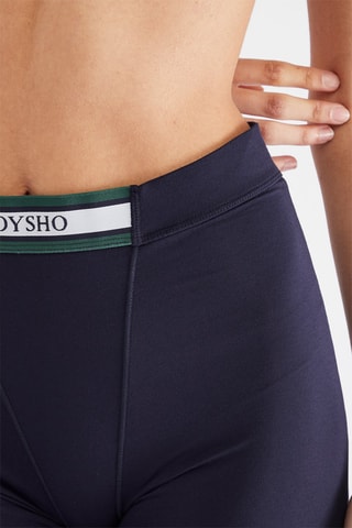 Shorty - Bleu marine et vert foncé