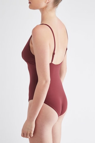 Maillot 1 pièce - Bordeaux