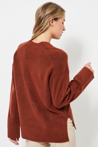 Pull - Rouge brique