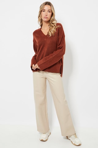 Pull - Rouge brique
