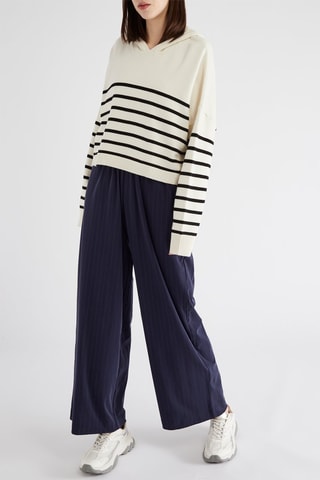 Pull à capuche - Ecru