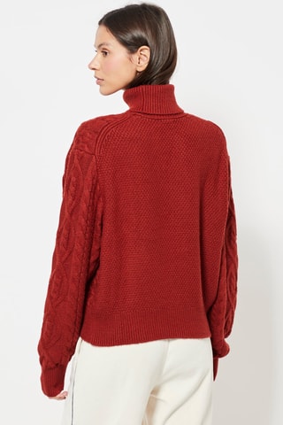 Pull - Rouge brique