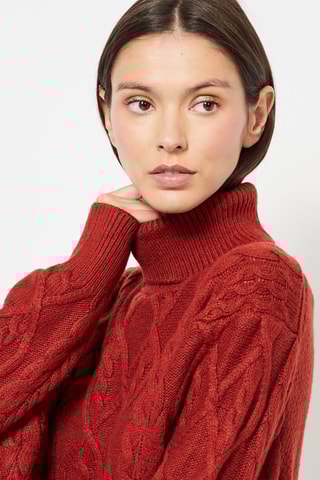 Pull - Rouge brique