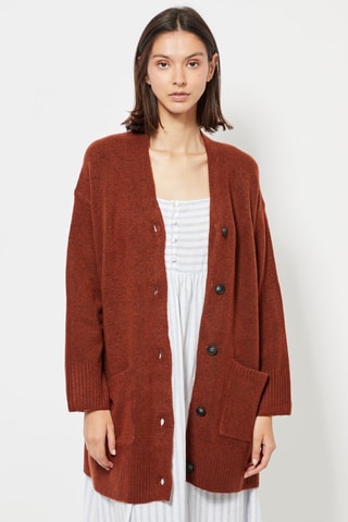 Gilet - Rouge brique