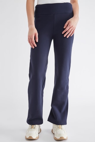 Pantalon bootcut - Bleu marine