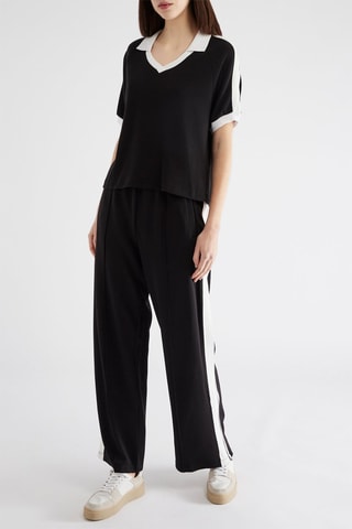 Pantalon taille haute - Noir