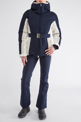 Pantalon de ski taille haute - Bleu marine