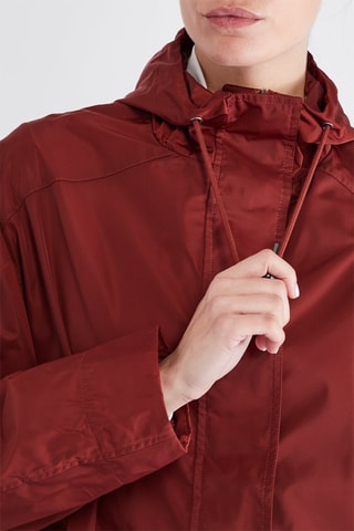 Parka à capuche - Rouge