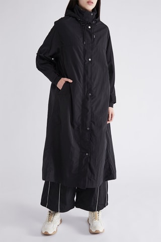 Parka à capuche - Noir