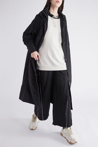Parka à capuche - Noir
