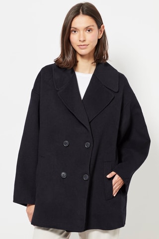 Veste en laine - Bleu nuit