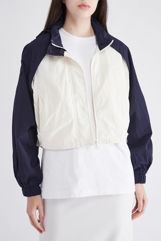 Veste à capuche - Blanc