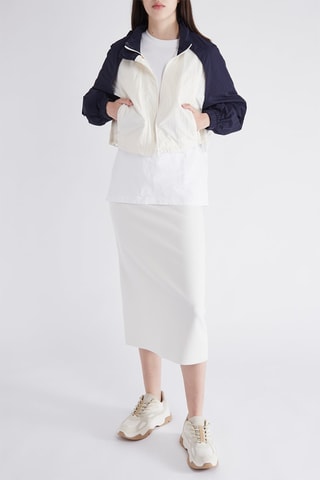 Veste à capuche - Blanc