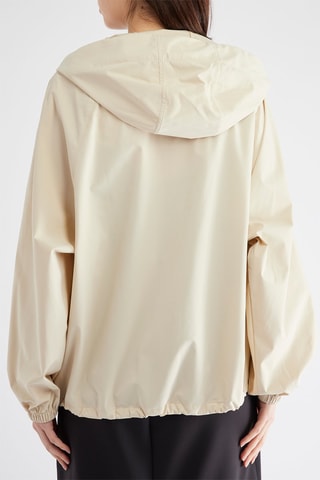 Coupe-vent à capuche - Beige