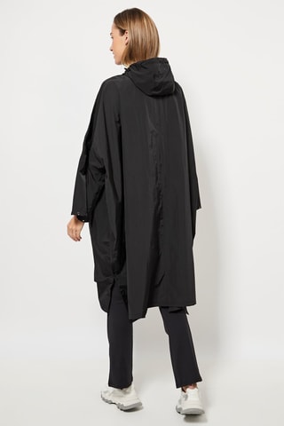 Coupe-vent à capuche - Noir