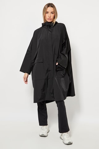 Coupe-vent à capuche - Noir