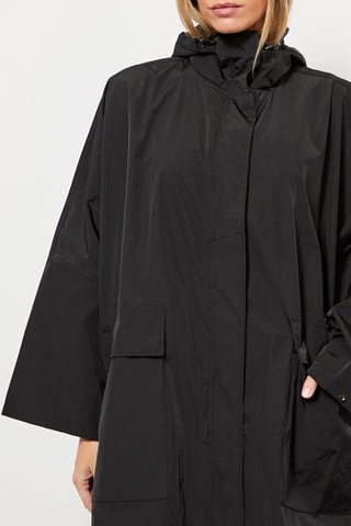 Coupe-vent à capuche - Noir