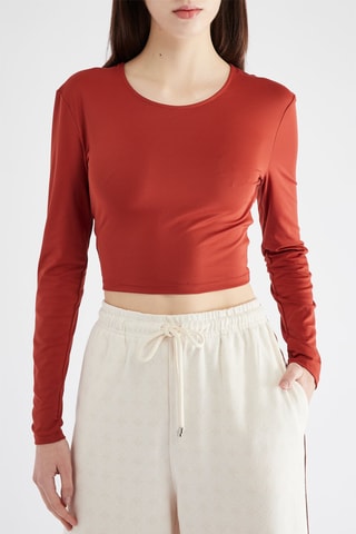 Crop top - Rouge