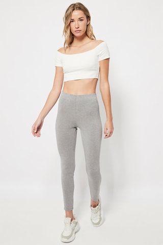 Crop top Blanc