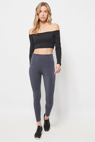 Crop top Noir
