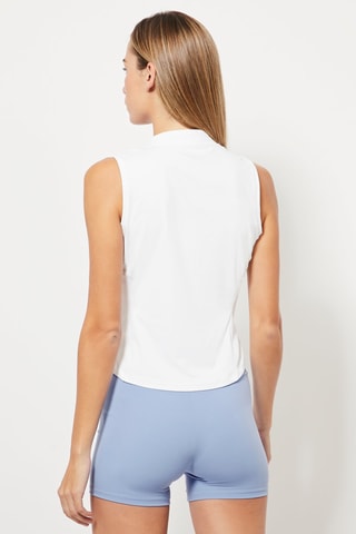 Top sans manches - Blanc