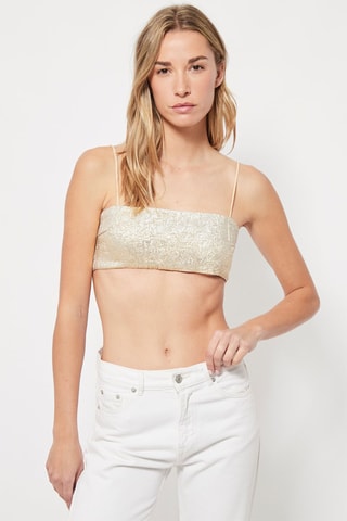 Crop top Beige