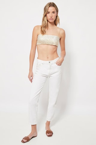 Crop top Beige