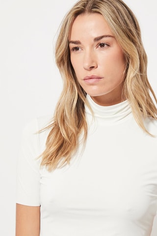 Crop top Blanc