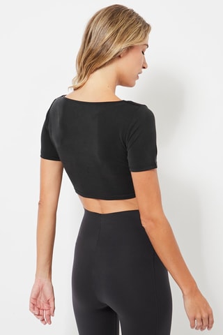 Crop top - Noir