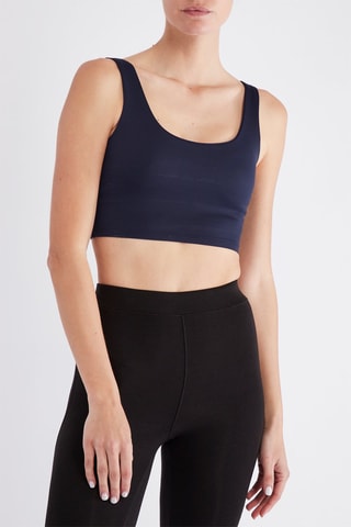 Crop top - Bleu marine