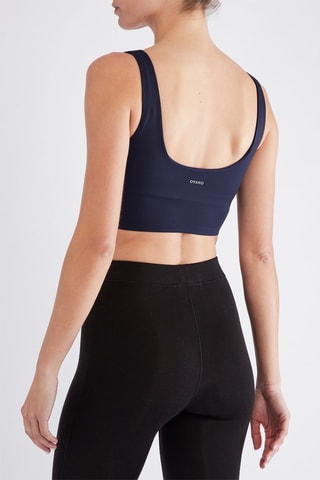 Crop top - Bleu marine