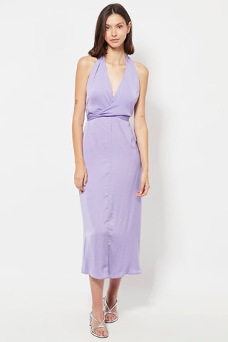 Robe midi - Mauve