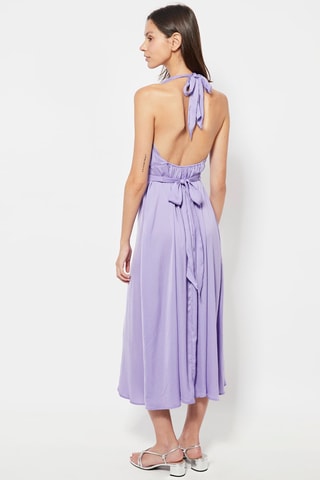 Robe midi - Mauve