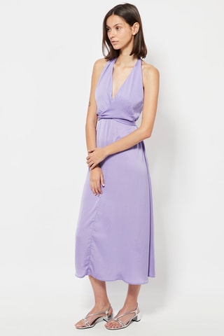 Robe midi - Mauve