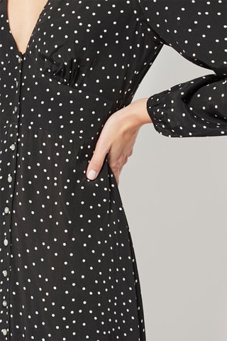 Robe chemise Noir et blanc