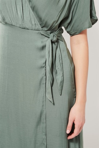 Robe portefeuille Gris foncé