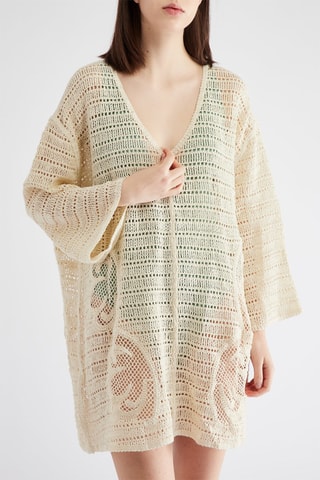 Robe droite - Beige