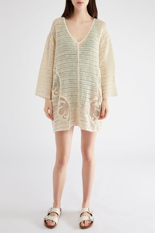 Robe droite - Beige