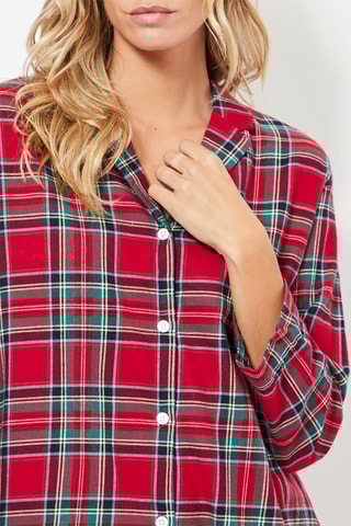 Chemise de pyjama - Rouge