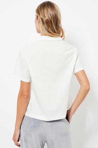 Chemise de pyjama - Blanc