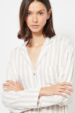 Chemise de pyjama - Blanc