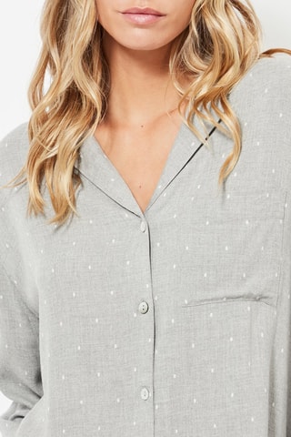 Chemise de pyjama - Gris