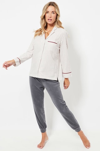 Chemise de pyjama - Blanc