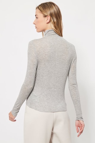 Sous-pull Gris clair chiné