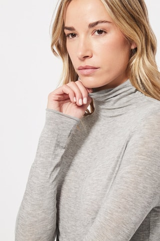 Sous-pull Gris clair chiné