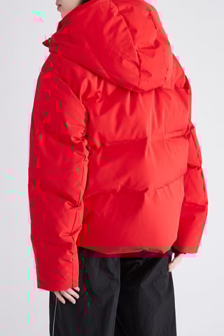 Doudoune à capuche - Rouge
