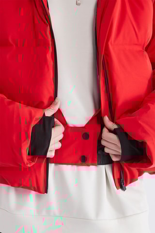 Doudoune à capuche - Rouge