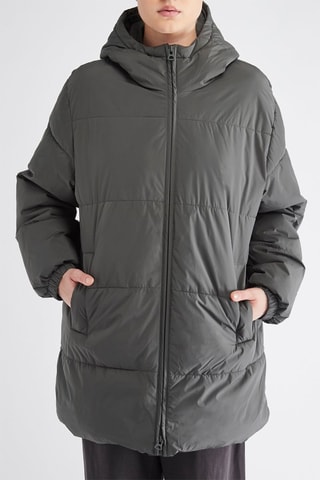 Doudoune à capuche - Gris